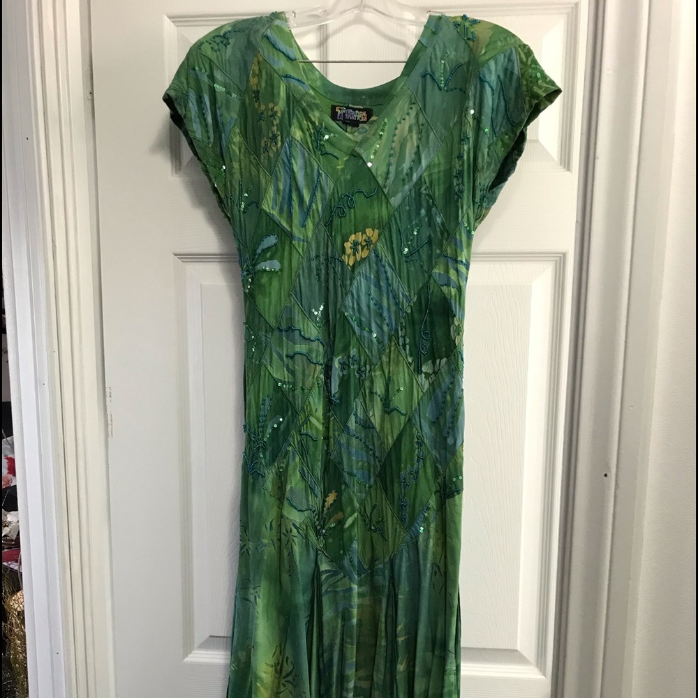 Hand painted dress